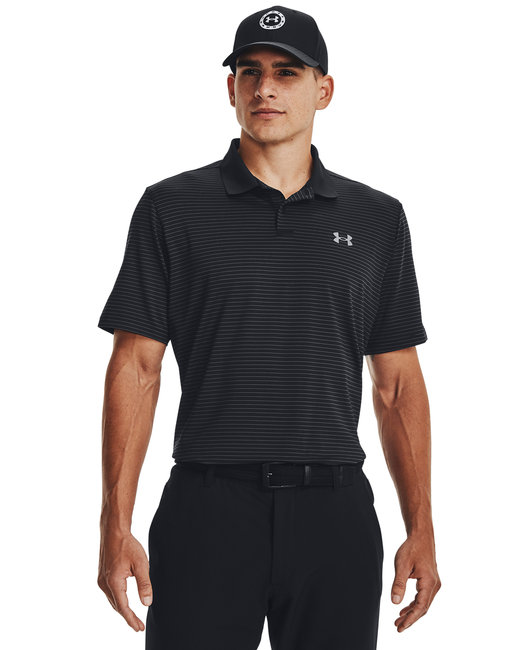 1377376 Under Armour Men's 3.0 Striped Perf Polo