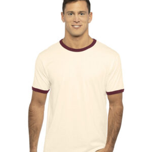 3604 Next Level Apparel Unisex Ringer T-Shirt