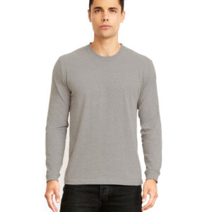 6411 Next Level Apparel Unisex Sueded Long-Sleeve Crew