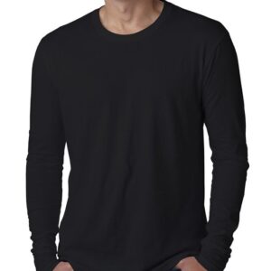 N3601 Next Level Apparel Men's Cotton Long-Sleeve Crew