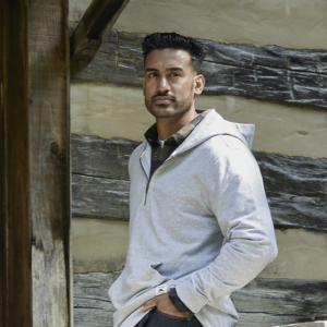 Roots73 CANMORE Eco Quarter Zip Hoody - Unisex 18165
