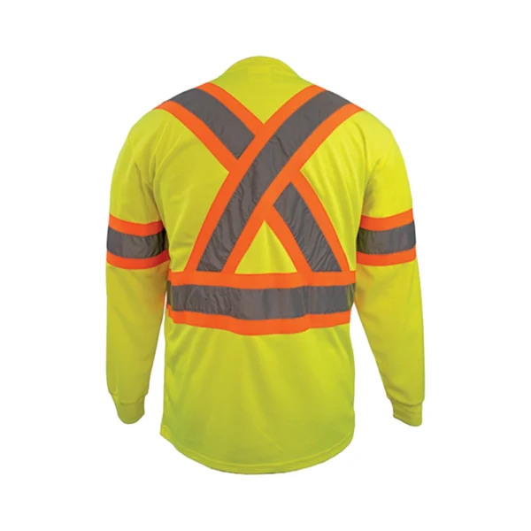 TS1204 • Coolworks® • Long Sleeve T-Shirt w/ Sleeve, 4″ Tape - Image 2
