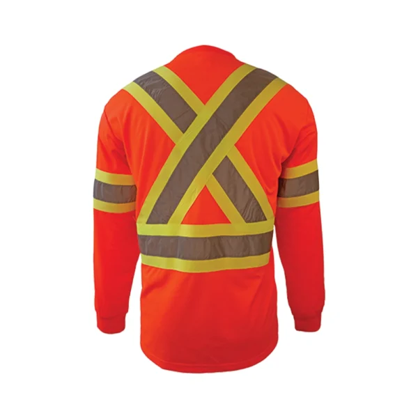 TS1204 • Coolworks® • Long Sleeve T-Shirt w/ Sleeve, 4″ Tape - Image 3