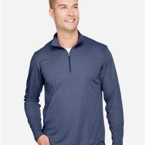 Team 365 Men's Zone Sonic Heather Performance Quarter-Zip Pullover - TT31H