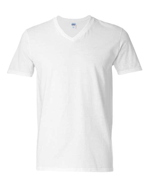 Gildan - Softstyle® V-Neck T-Shirt - 64V00 - Image 4